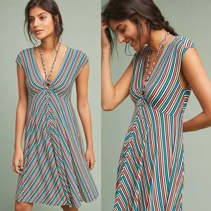 Anthropologie Farrah Striped Dress
